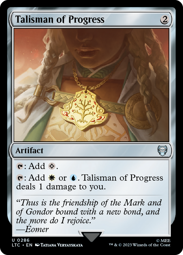 Talisman of Progress [The Lord of the Rings: Tales of Middle-Earth Commander] | Webway Games