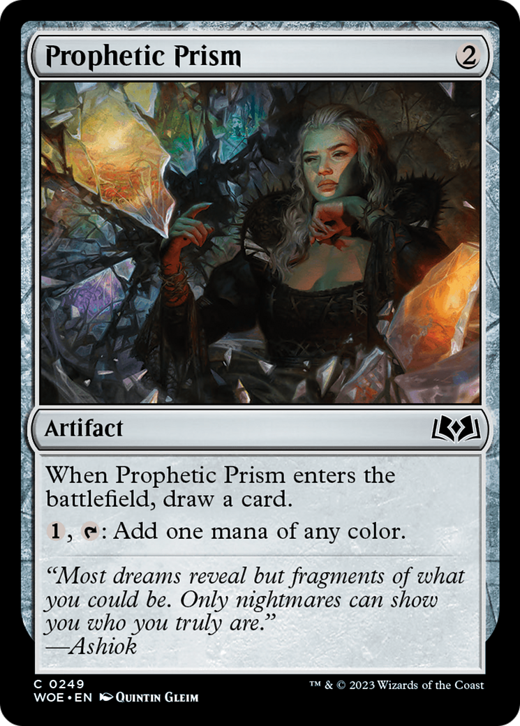 Prophetic Prism [Wilds of Eldraine] | Webway Games