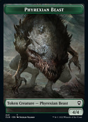 Phyrexian Beast // Wurm Double-Sided Token [Commander Legends: Battle for Baldur's Gate Tokens] | Webway Games