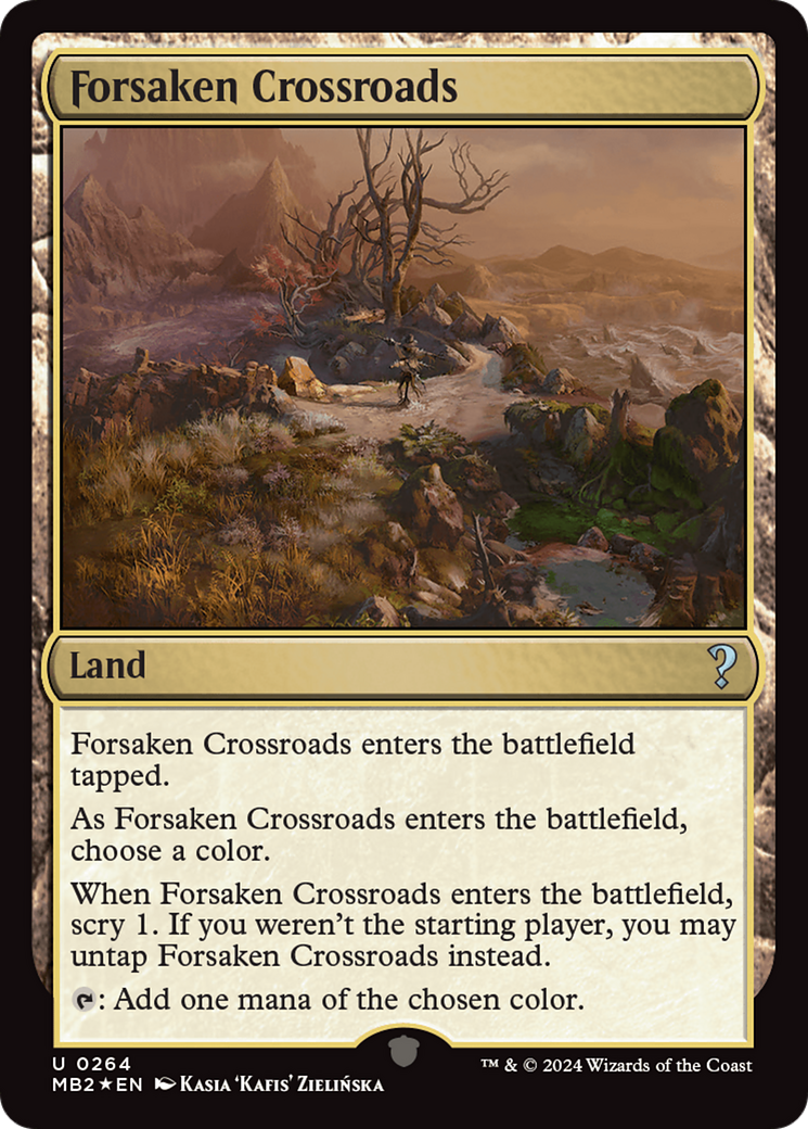 Forsaken Crossroads [Mystery Booster 2] | Webway Games