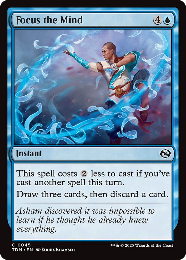 Focus the Mind [Tarkir: Dragonstorm] | Webway Games