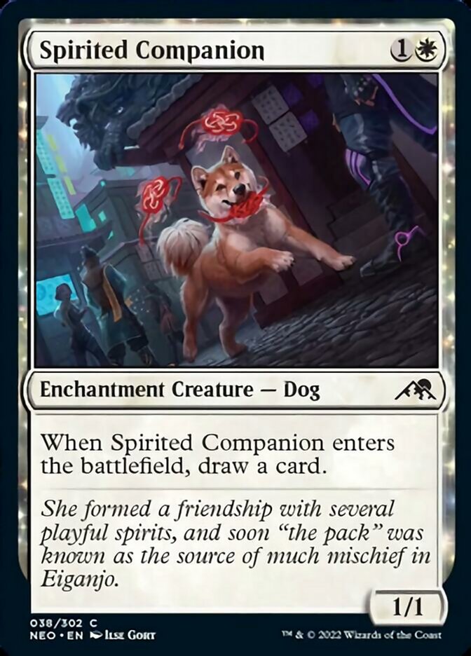 Spirited Companion [Kamigawa: Neon Dynasty] | Webway Games