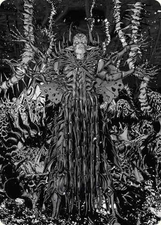 Nissa, Ascended Animist Art Card [Phyrexia: All Will Be One Art Series] | Webway Games