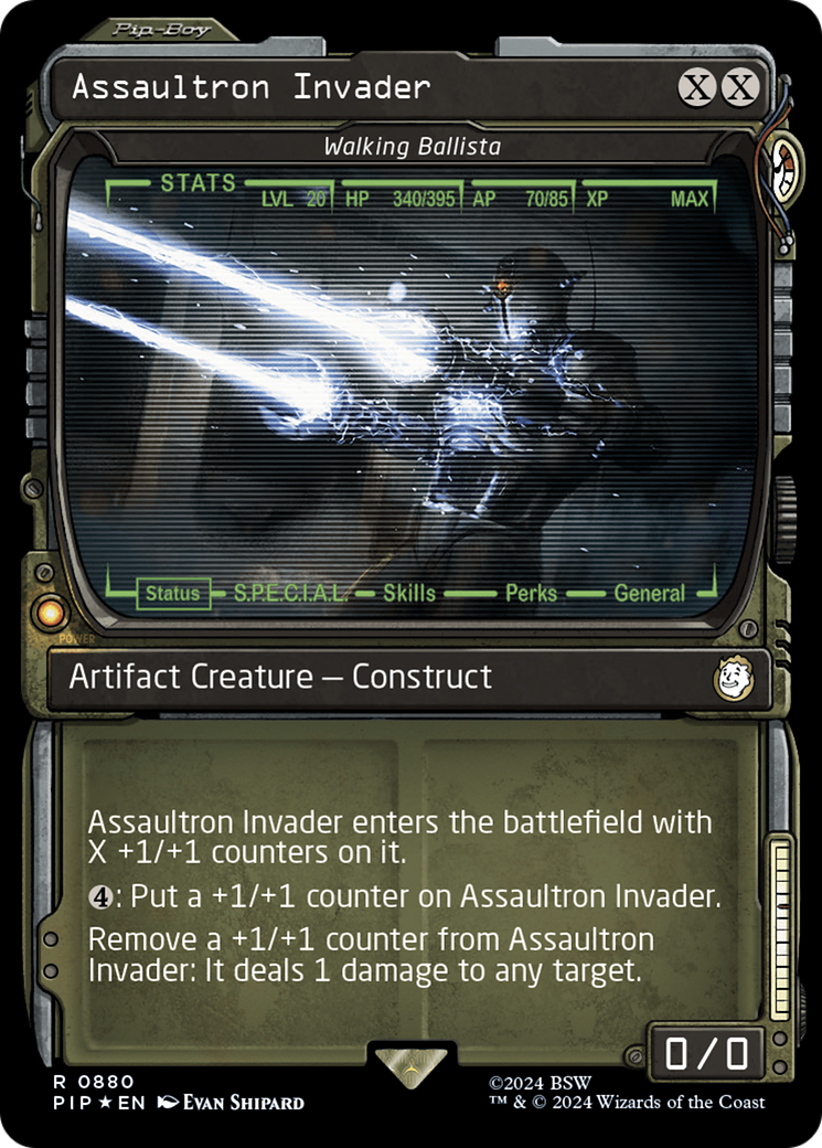 Assaultron Invader - Walking Ballista (Surge Foil) [Fallout] | Webway Games