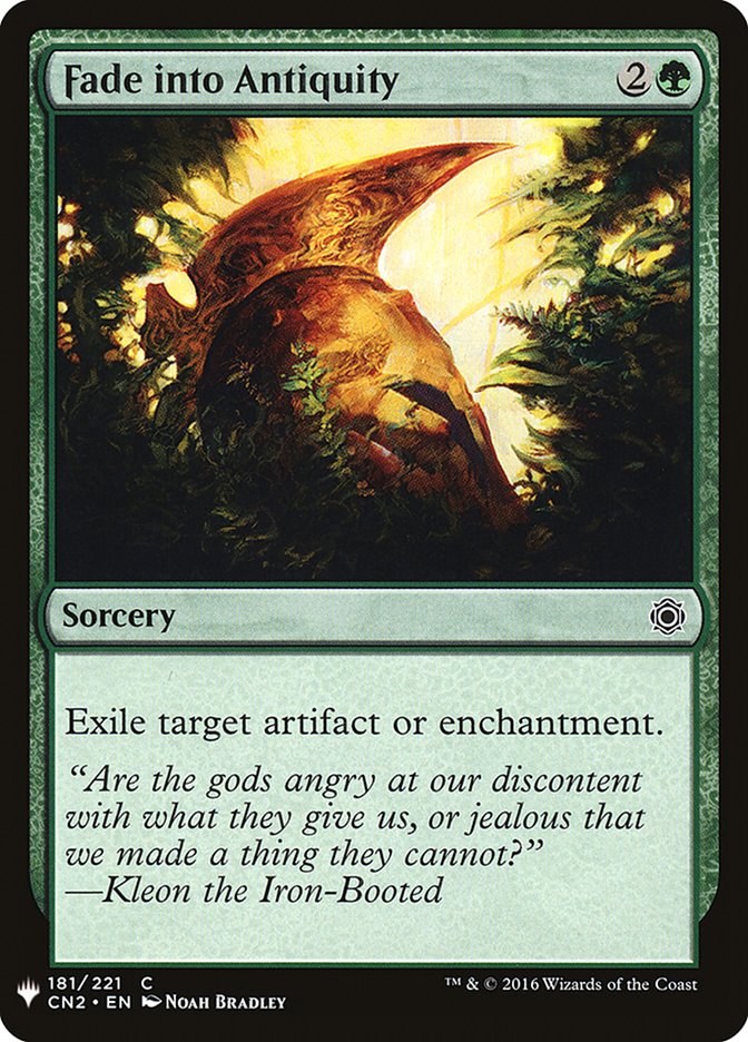Fade into Antiquity [Mystery Booster] | Webway Games