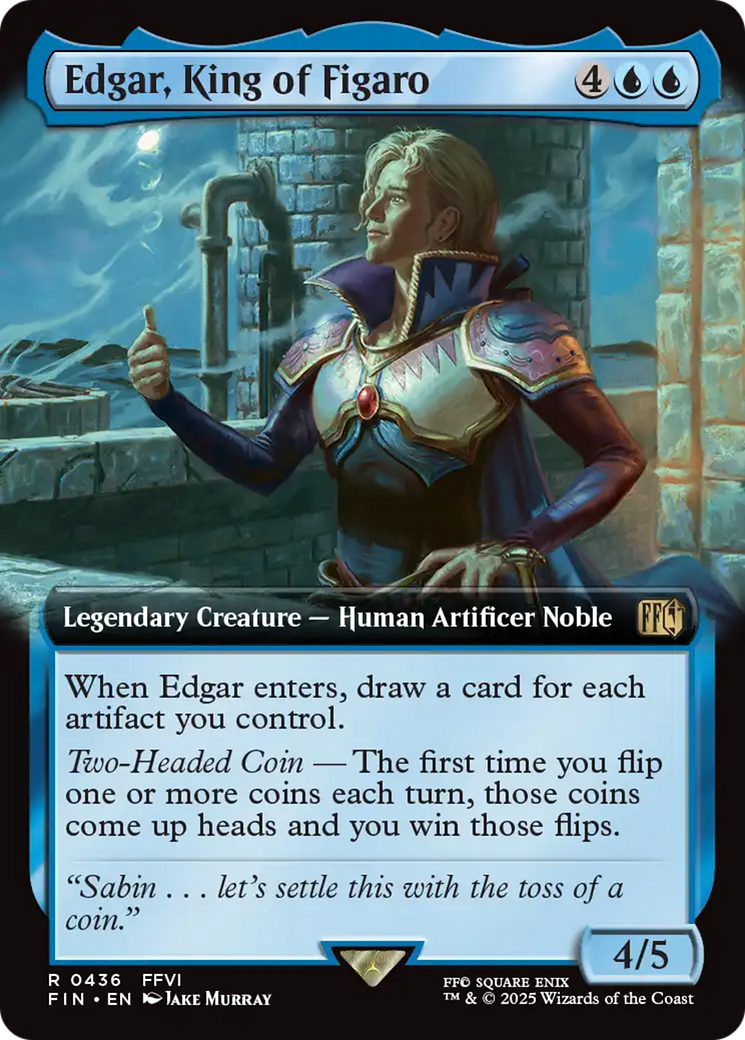 Edgar, King of Figaro (Extended Art) [FINAL FANTASY] | Webway Games