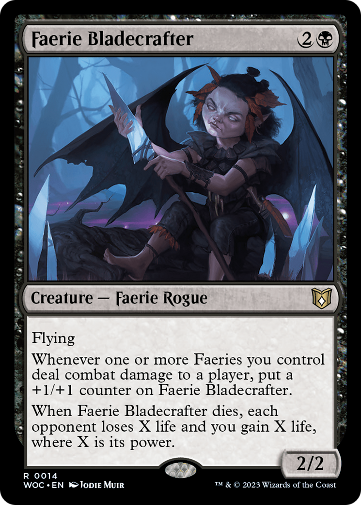 Faerie Bladecrafter [Wilds of Eldraine Commander] | Webway Games