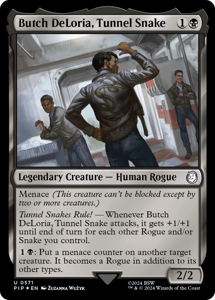 Butch DeLoria, Tunnel Snake (Surge Foil) [Fallout] | Webway Games