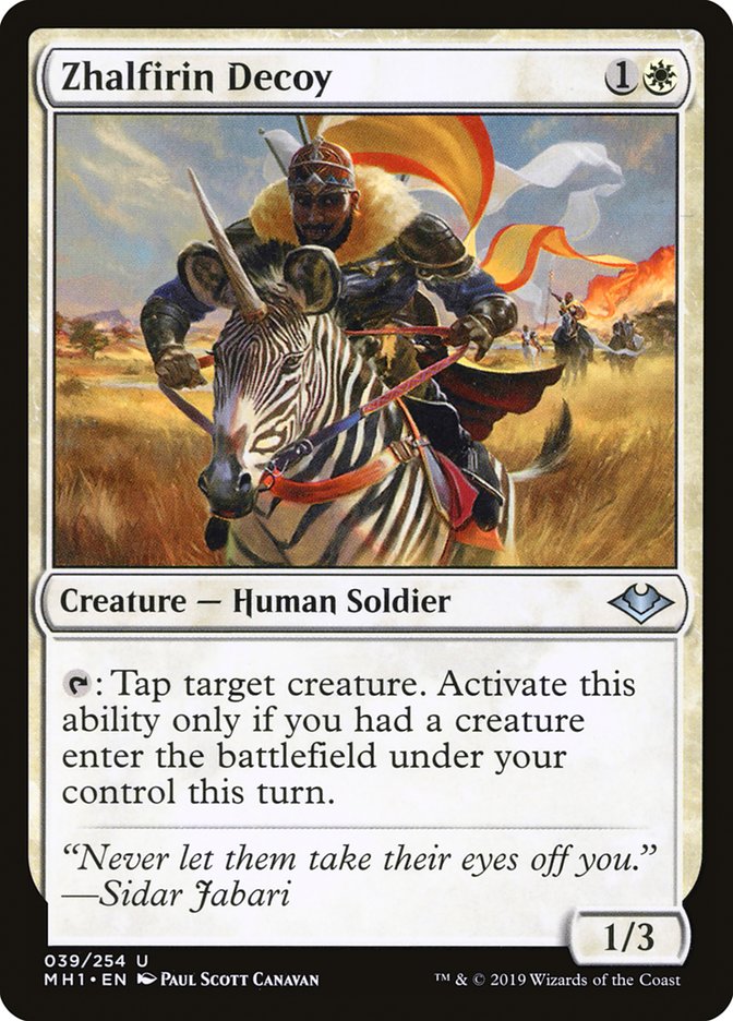 Zhalfirin Decoy [Modern Horizons] | Webway Games