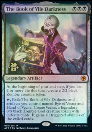 The Book of Vile Darkness [Dungeons & Dragons: Adventures in the Forgotten Realms Prerelease Promos] | Webway Games