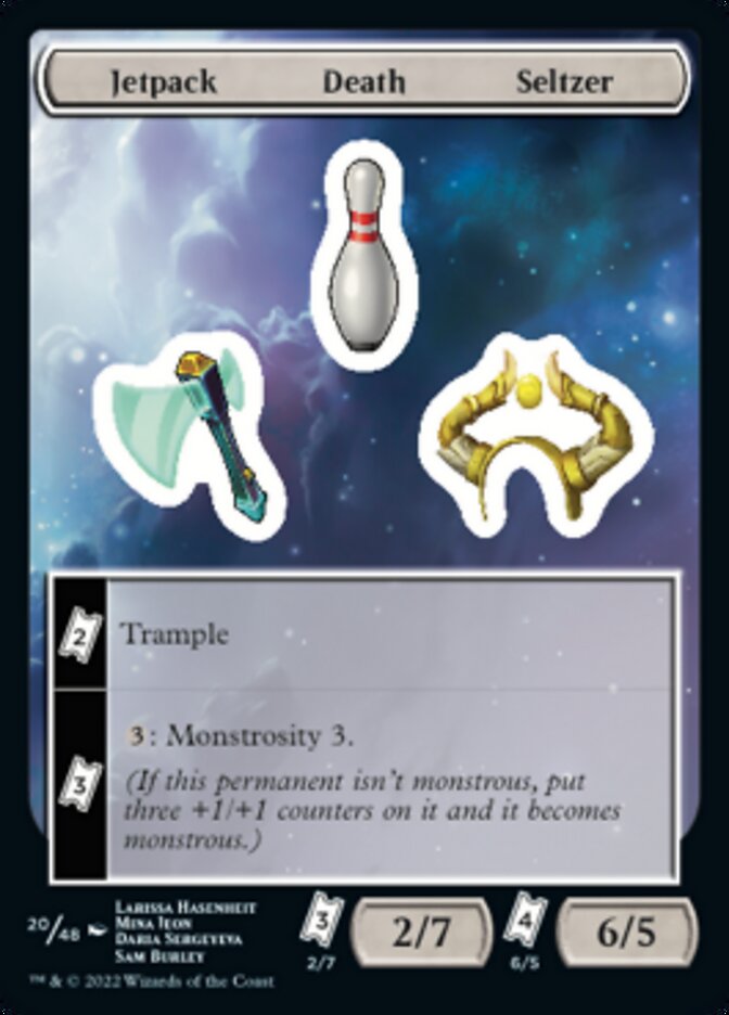 Jetpack Death Seltzer [Unfinity Stickers] | Webway Games