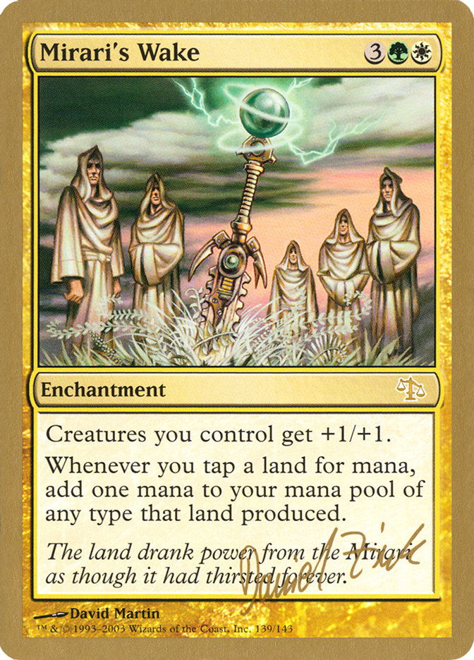 Mirari's Wake (Daniel Zink) [World Championship Decks 2003] | Webway Games