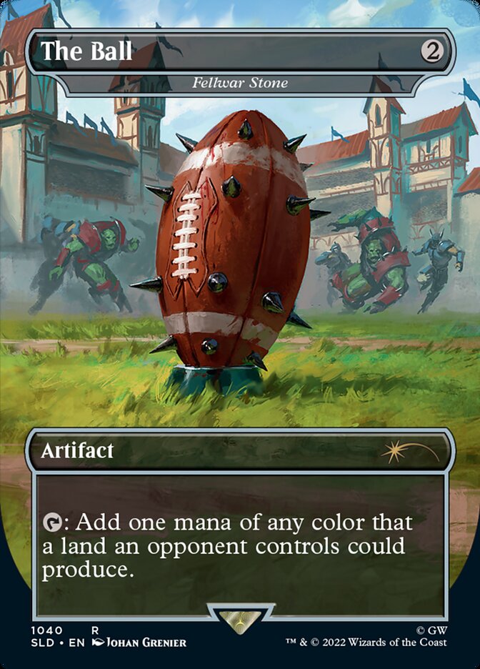 The Ball - Fellwar Stone (Borderless) [Secret Lair Drop Series] | Webway Games