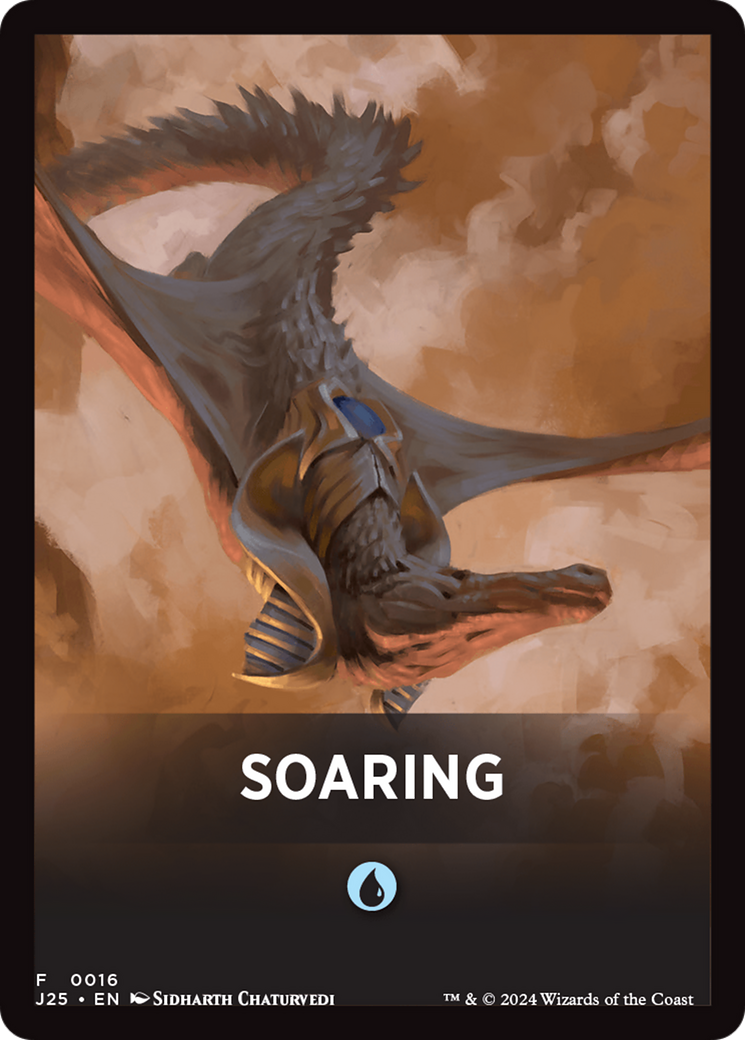 Soaring Theme Card [Foundations Jumpstart Front Cards] | Webway Games