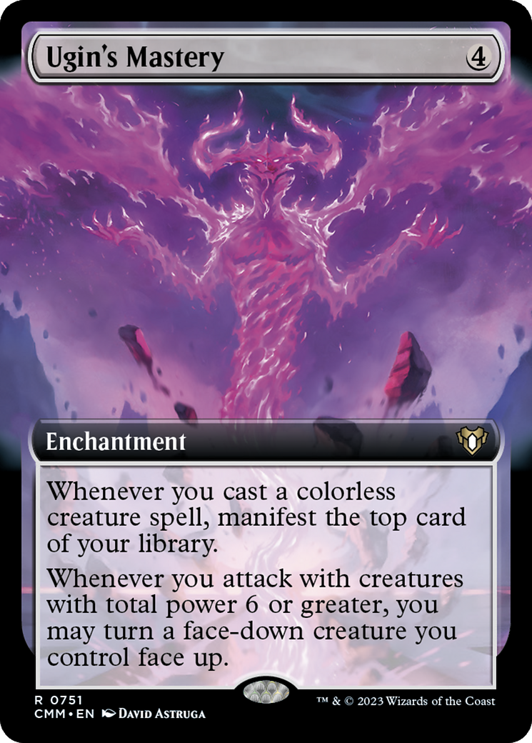 Ugin's Mastery (Extended Art) [Commander Masters] | Webway Games