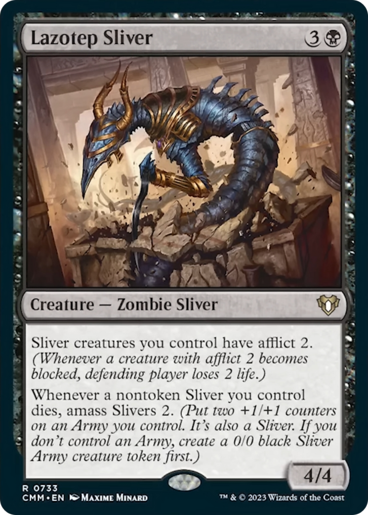 Lazotep Sliver [Commander Masters] | Webway Games