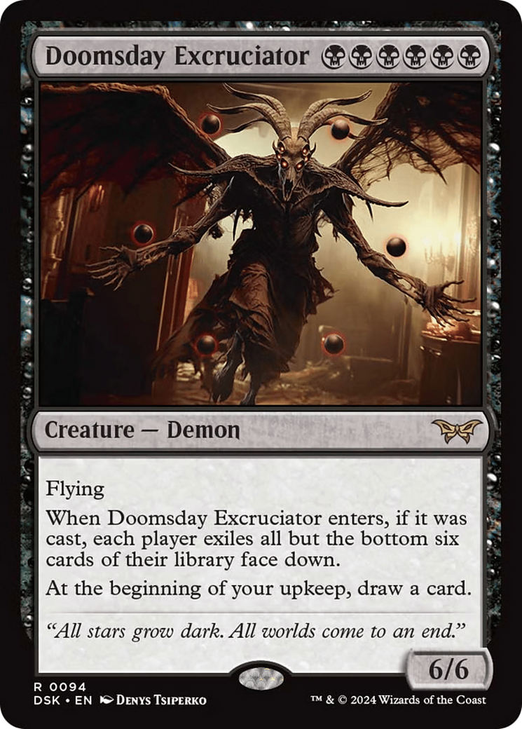 Doomsday Excruciator [Duskmourn: House of Horror] | Webway Games