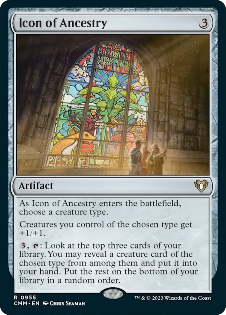 Icon of Ancestry [Commander Masters] | Webway Games