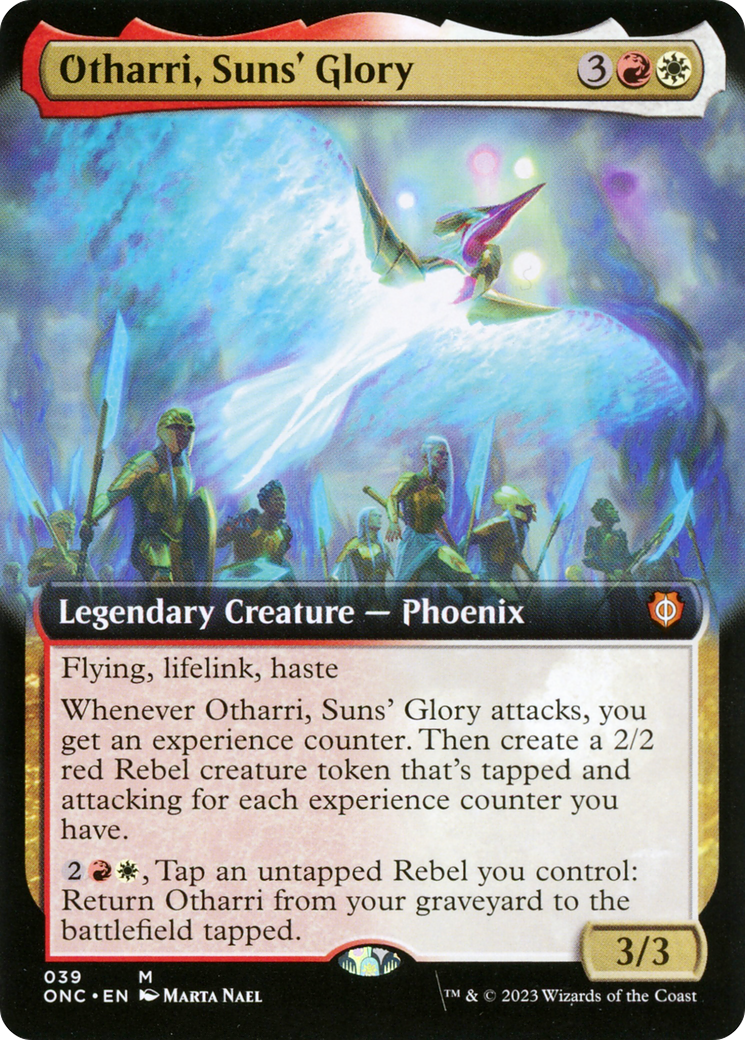 Otharri, Suns' Glory (Extended Art) [Phyrexia: All Will Be One Commander] | Webway Games