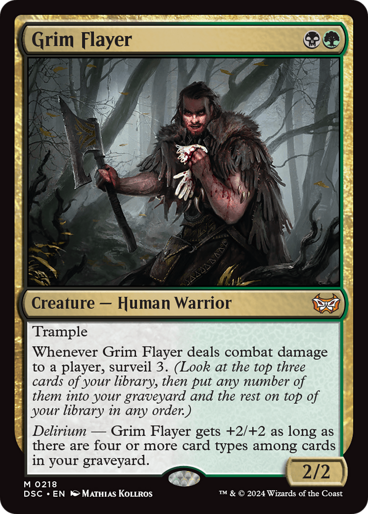 Grim Flayer [Duskmourn: House of Horror Commander] | Webway Games