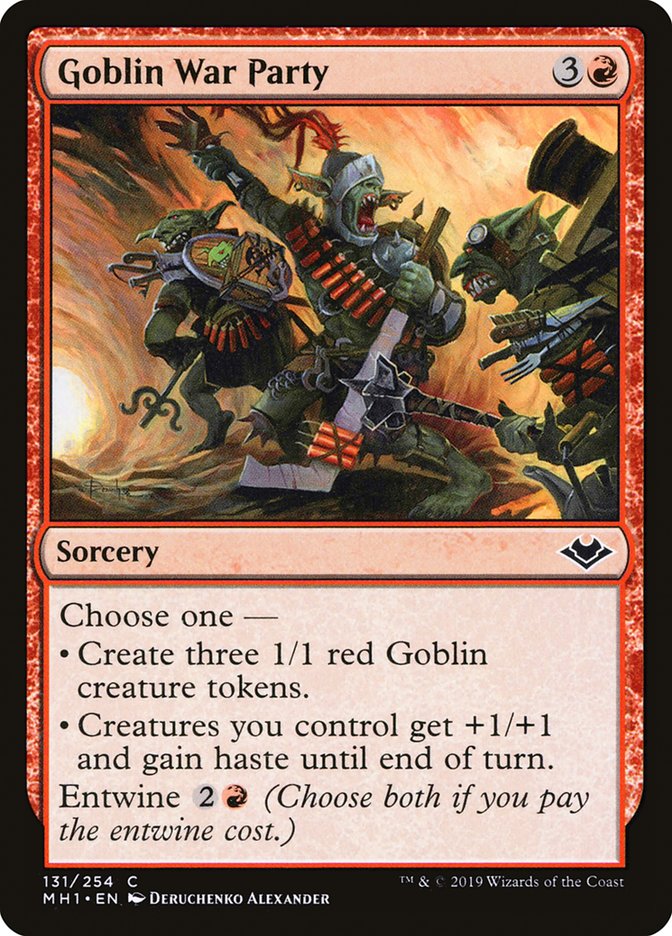 Goblin War Party [Modern Horizons] | Webway Games