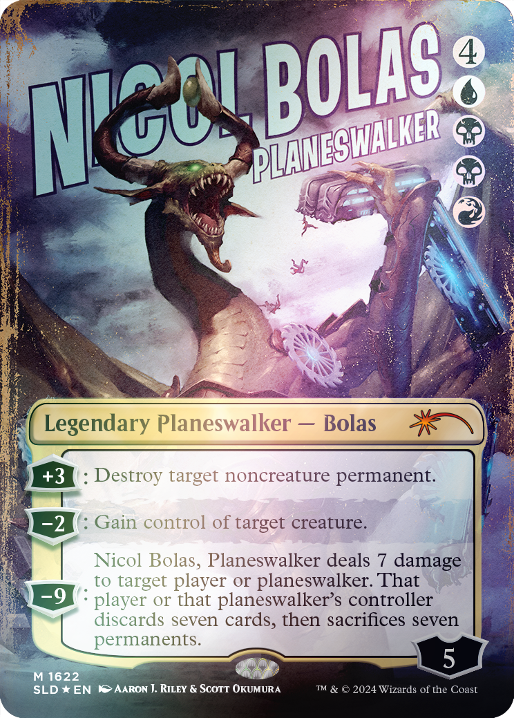Nicol Bolas, Planeswalker (Rainbow Foil) [Secret Lair Drop Series] | Webway Games