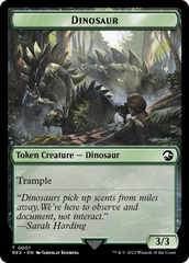 Map // Dinosaur (0001) Double-Sided Token [The Lost Caverns of Ixalan Tokens] | Webway Games