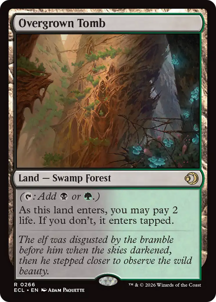 Overgrown Tomb [Lorwyn Eclipsed] | Webway Games