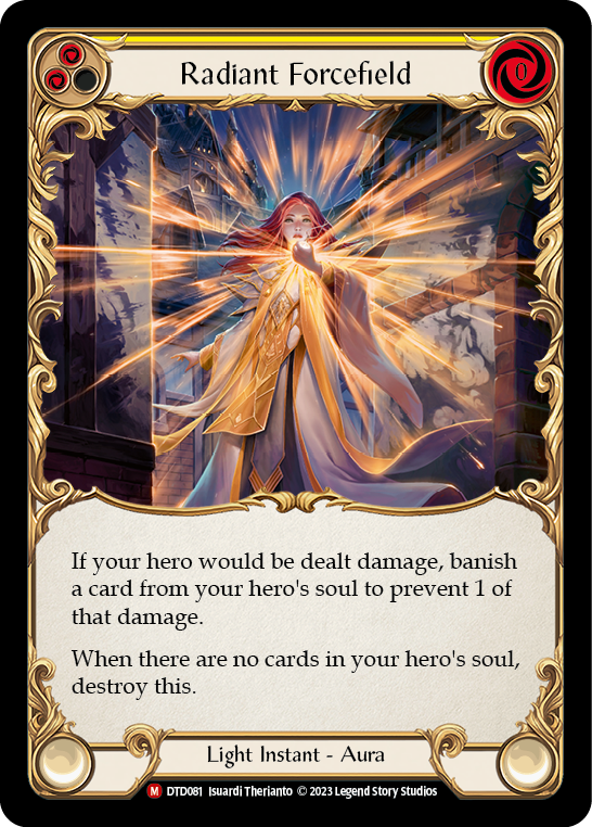Radiant Forcefield [DTD081] (Dusk Till Dawn)  Rainbow Foil | Webway Games