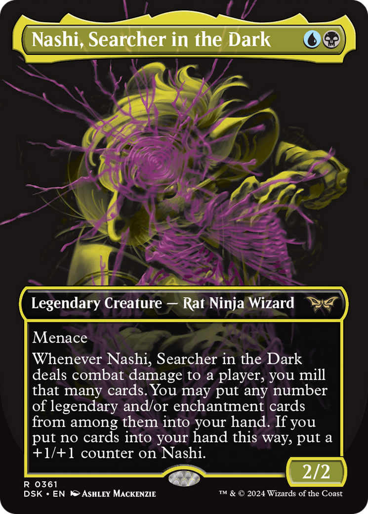 Nashi, Searcher in the Dark (Showcase) [Duskmourn: House of Horror] | Webway Games