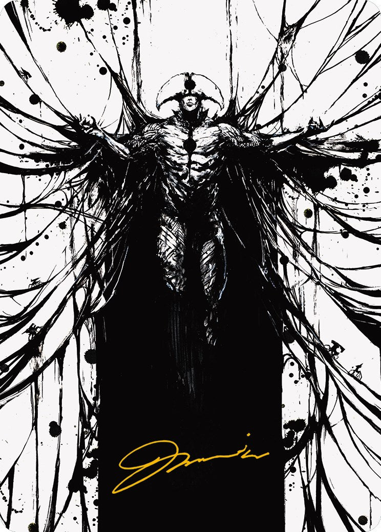 Sinew Dancer Art Card (Gold-Stamped Signature) [Phyrexia: All Will Be One Art Series] | Webway Games