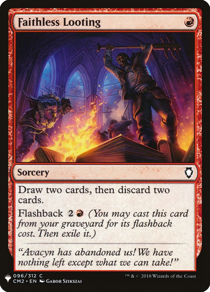 Faithless Looting [Mystery Booster] | Webway Games