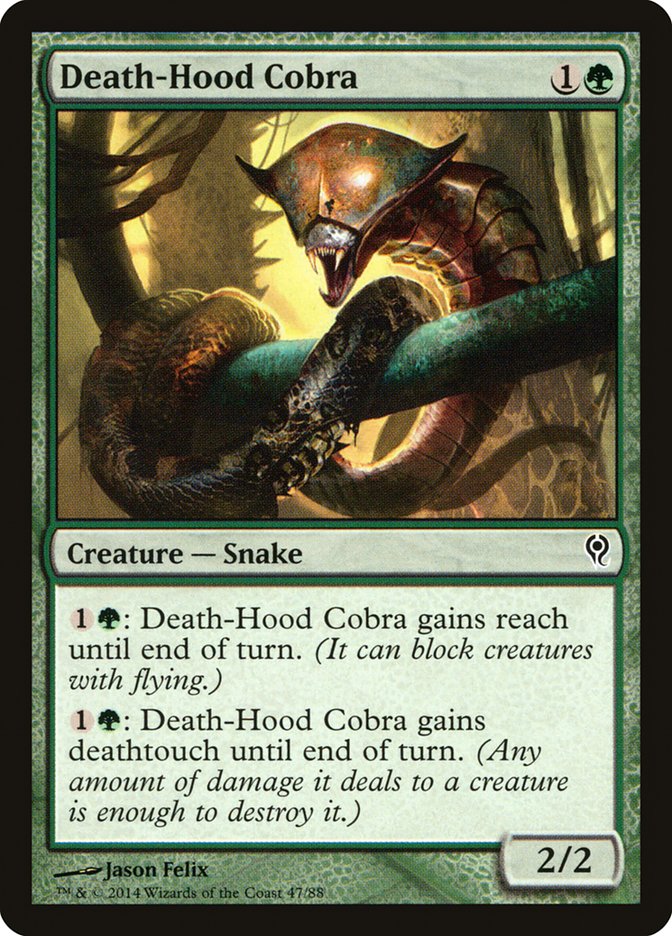 Death-Hood Cobra [Duel Decks: Jace vs. Vraska] | Webway Games
