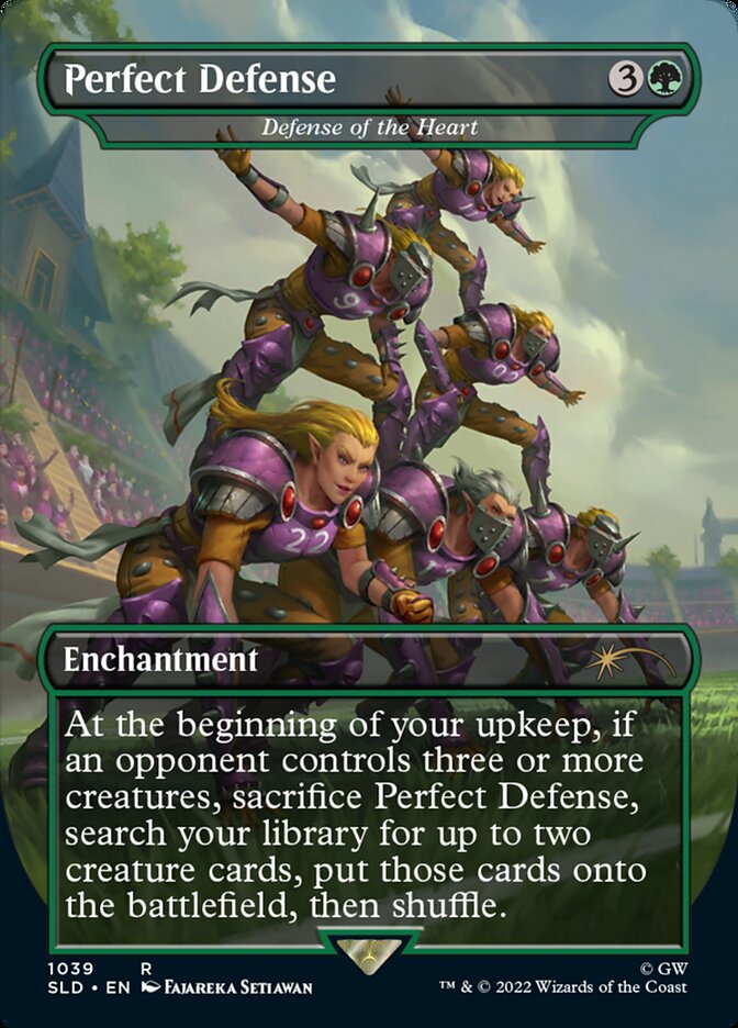 Perfect Defense - Defense of the Heart (Borderless) [Secret Lair Drop Series] | Webway Games