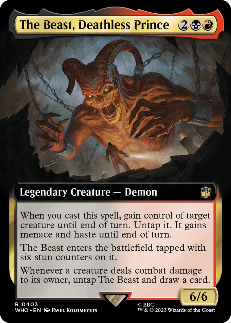 The Beast, Deathless Prince (Extended Art) [Doctor Who] | Webway Games