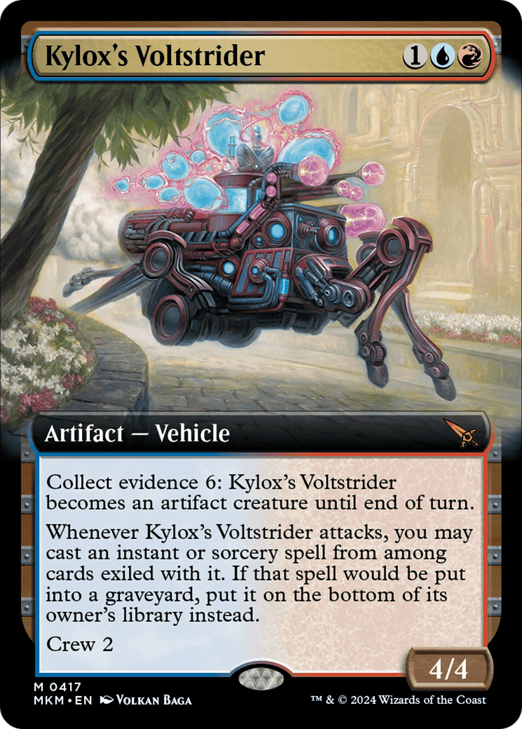Kylox's Voltstrider (Extended Art) [Murders at Karlov Manor] | Webway Games