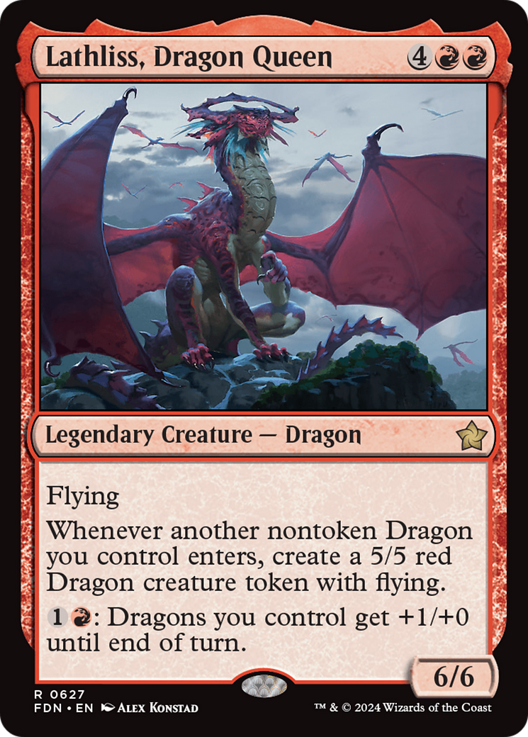 Lathliss, Dragon Queen [Foundations] | Webway Games