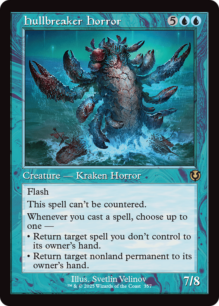Hullbreaker Horror (Retro Frame) [Innistrad Remastered] | Webway Games