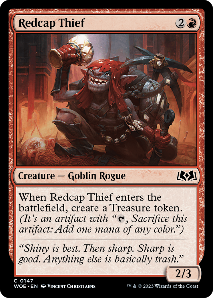 Redcap Thief [Wilds of Eldraine] | Webway Games