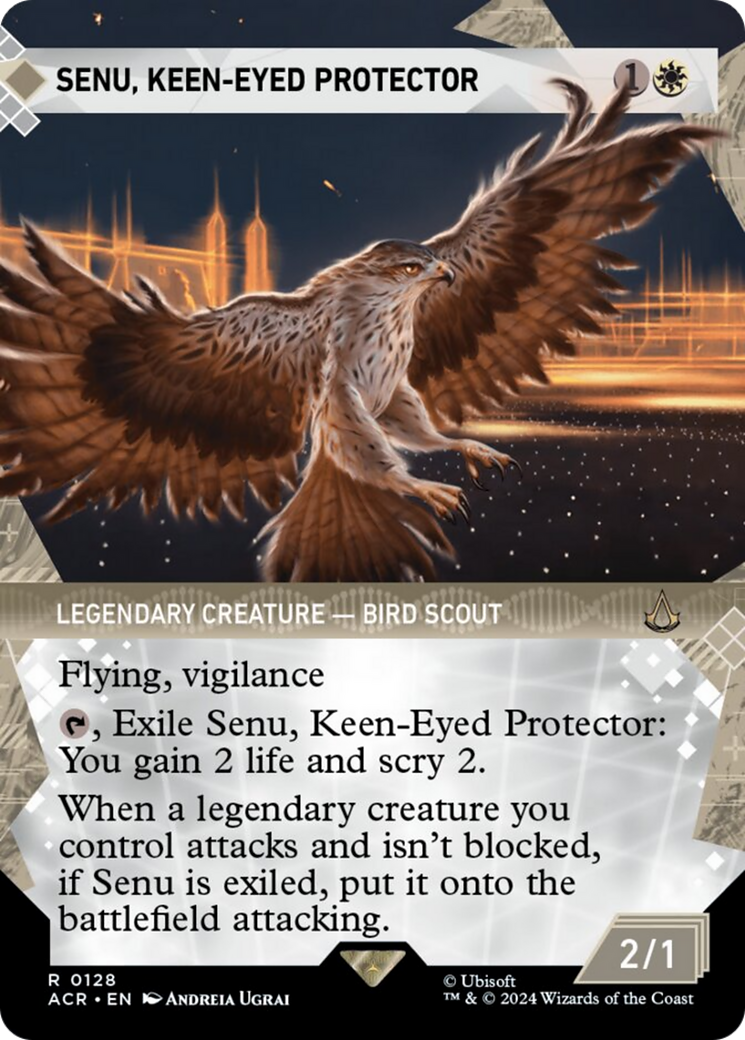 Senu, Keen-Eyed Protector (Showcase) [Assassin's Creed] | Webway Games