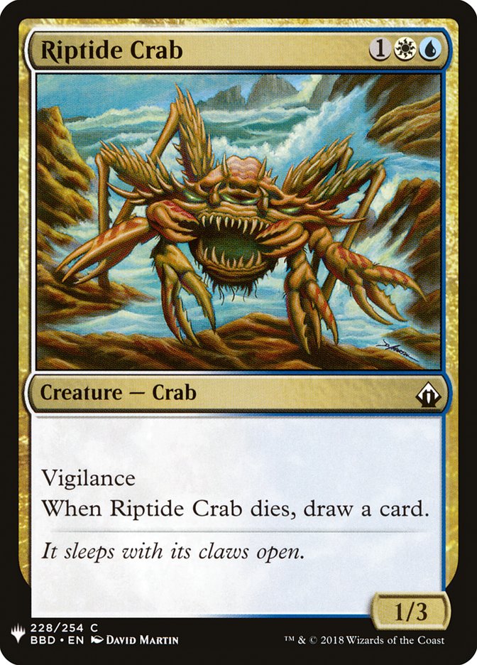 Riptide Crab [Mystery Booster] | Webway Games
