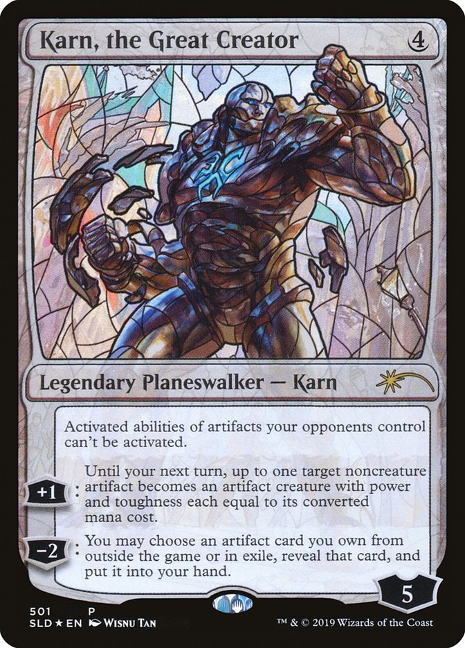 Karn, the Great Creator (Stained Glass) [Secret Lair Drop Promos] | Webway Games