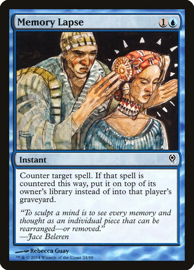 Memory Lapse [Duel Decks: Jace vs. Vraska] | Webway Games