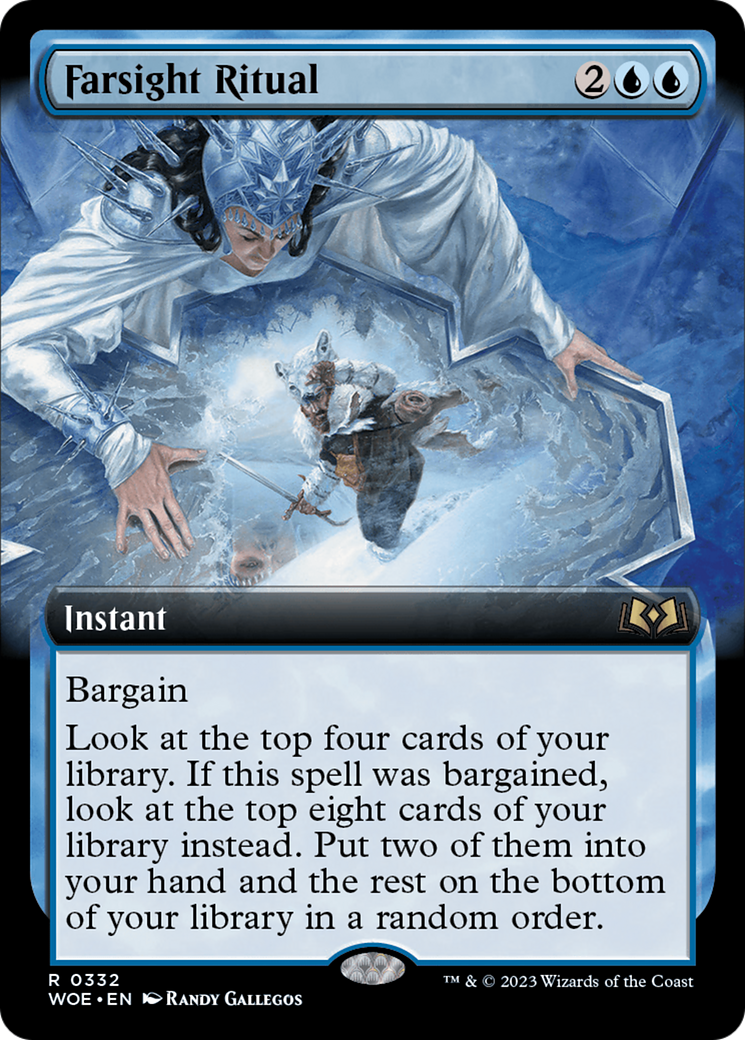 Farsight Ritual (Extended Art) [Wilds of Eldraine] | Webway Games