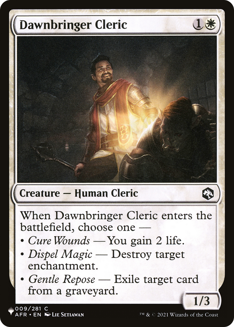 Dawnbringer Cleric [The List] | Webway Games
