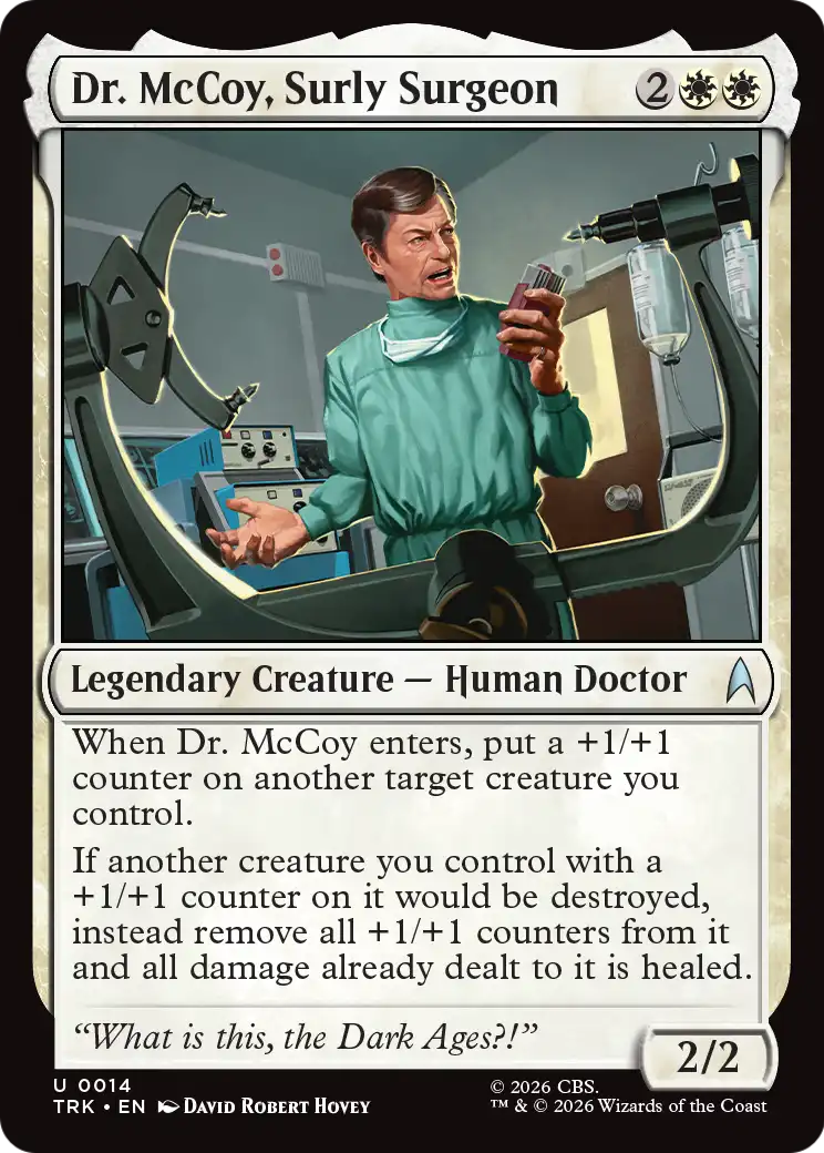 Dr. McCoy, Surly Surgeon [Star Trek] | Webway Games
