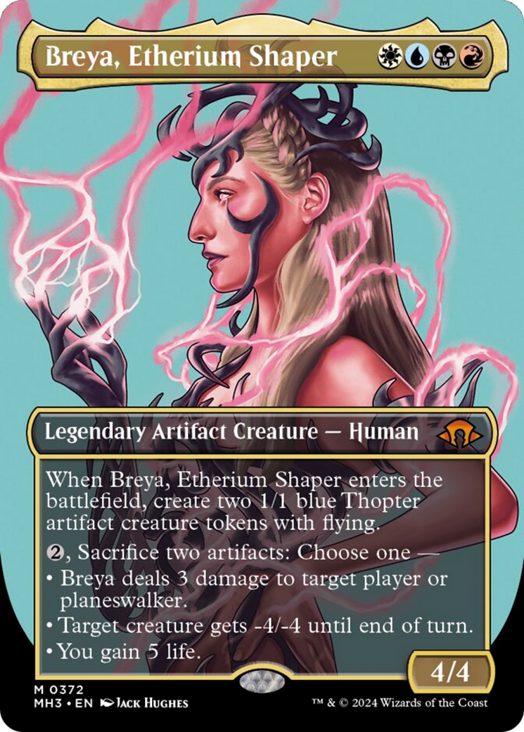 Breya, Etherium Shaper (Borderless) [Modern Horizons 3] | Webway Games
