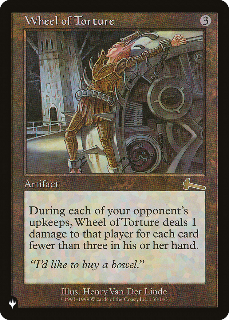 Wheel of Torture [The List] | Webway Games