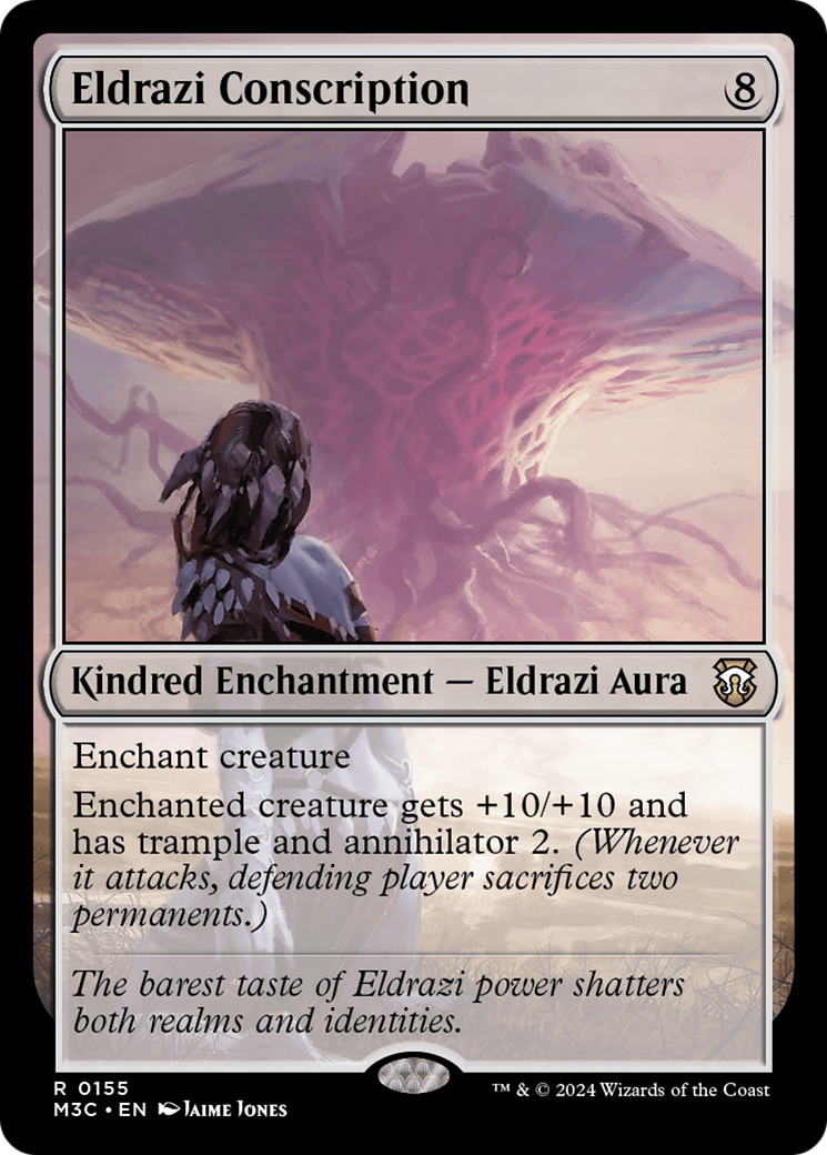 Eldrazi Conscription (Ripple Foil) [Modern Horizons 3 Commander] | Webway Games