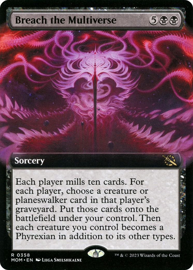 Breach the Multiverse (Extended Art) [March of the Machine] | Webway Games